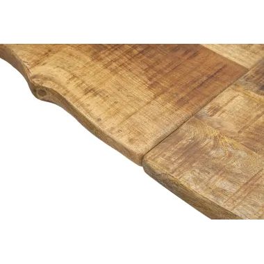 Stół jadalny EDGE ALL. 180x90x77 cm - długość całkowita 280 (drewno mango)